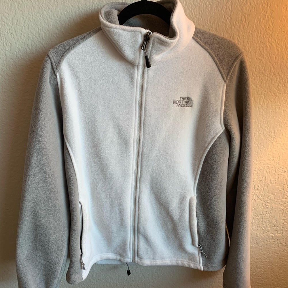 The North Face zip up sweatshirt